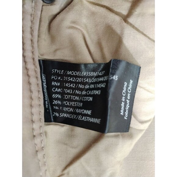 Blanknyc Mens Beige Straight-Leg Stretch Pants 38W Cotton Blend Comfortable Fit. - Picture 4 of 7